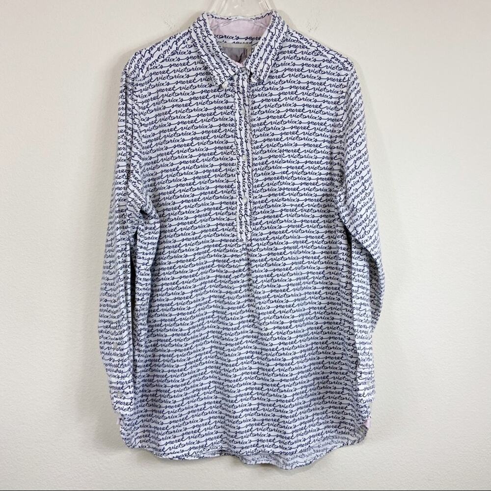 Victoria’s Secret |Signature Long Sleep Shirt Sz L